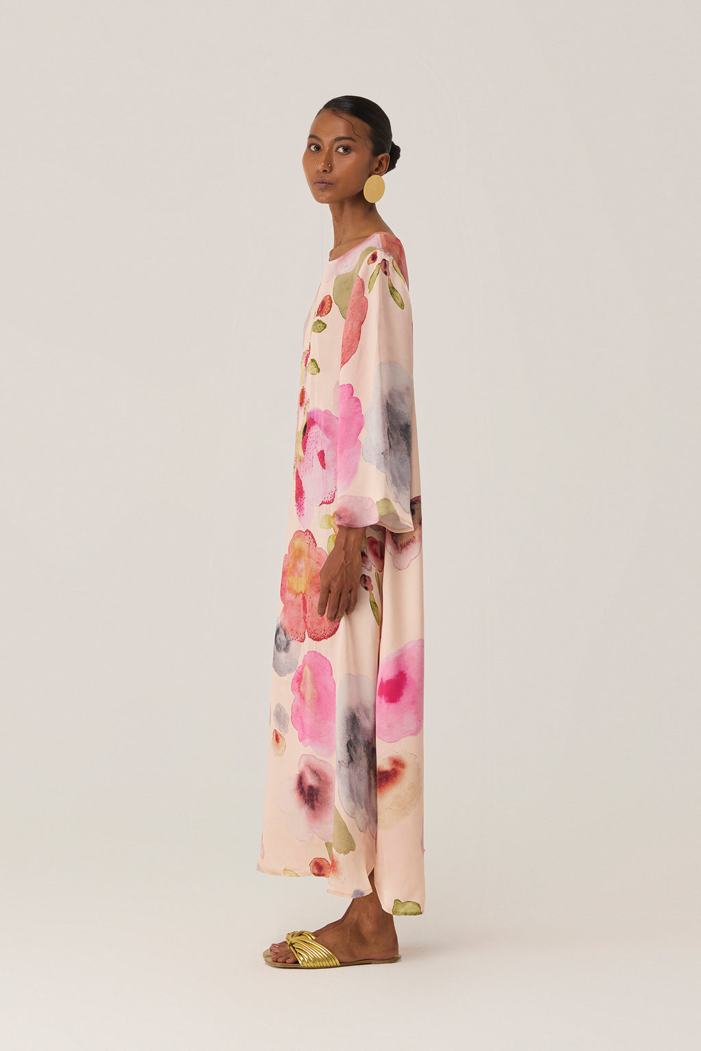 Californian Poppies Kaftan Dress
