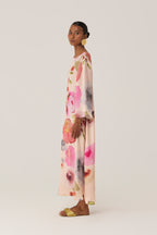 Californian Poppies Kaftan Dress