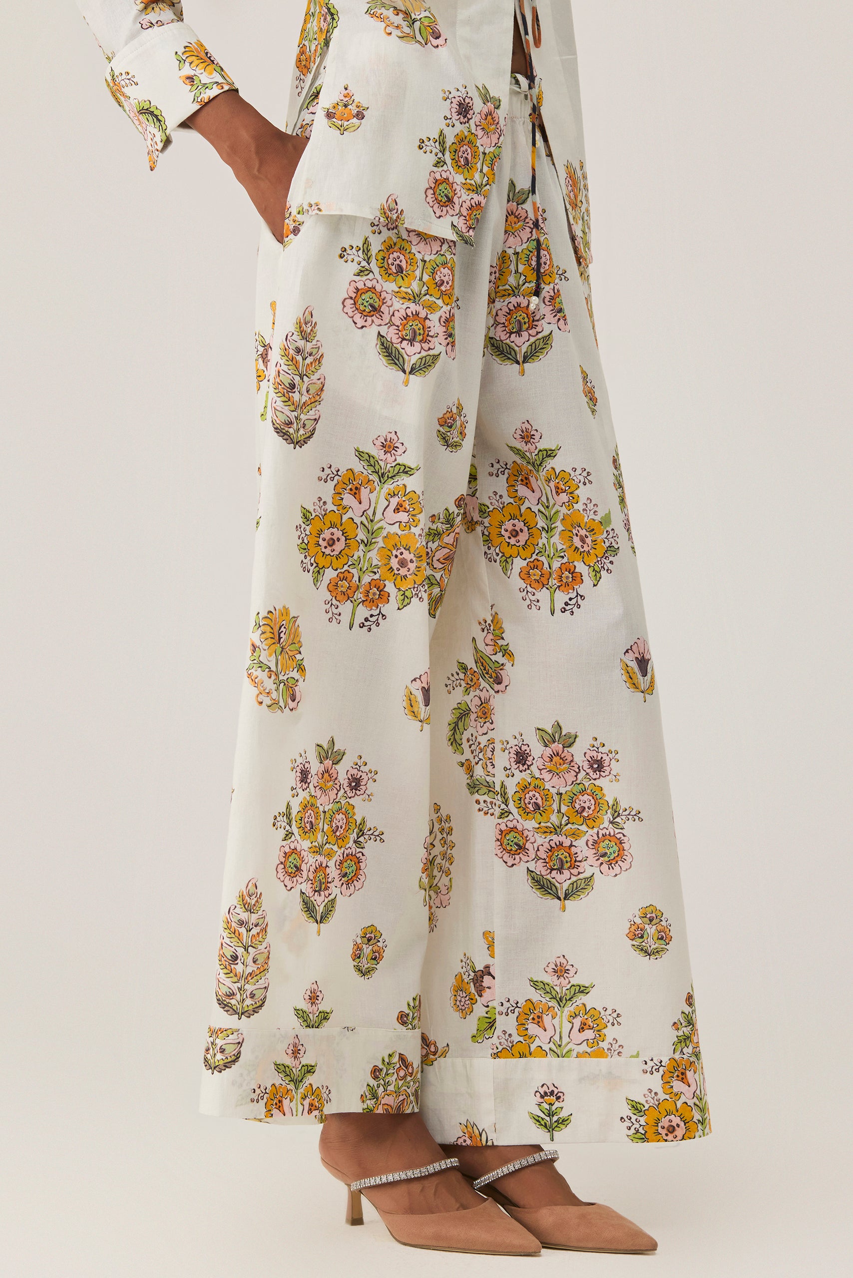 Off-White Botanical Bliss Co-Ord Set