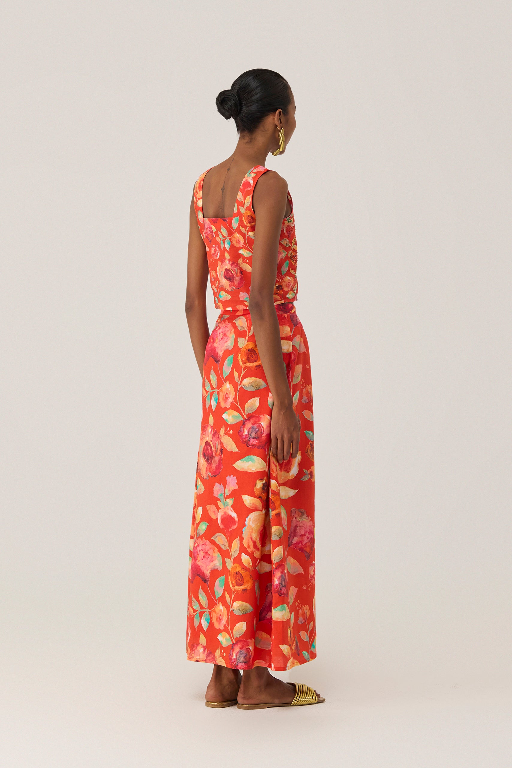 Watercolor Bloom Co-ord Set