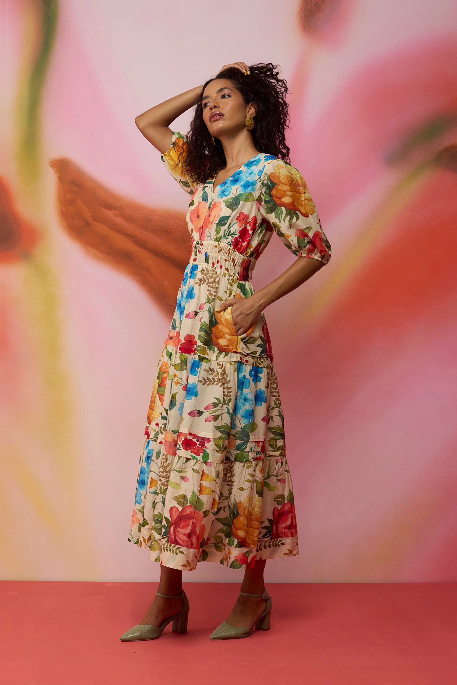 wildflower maxi dress Alie Street Florence Maxi Dress (Wildflower Garden)