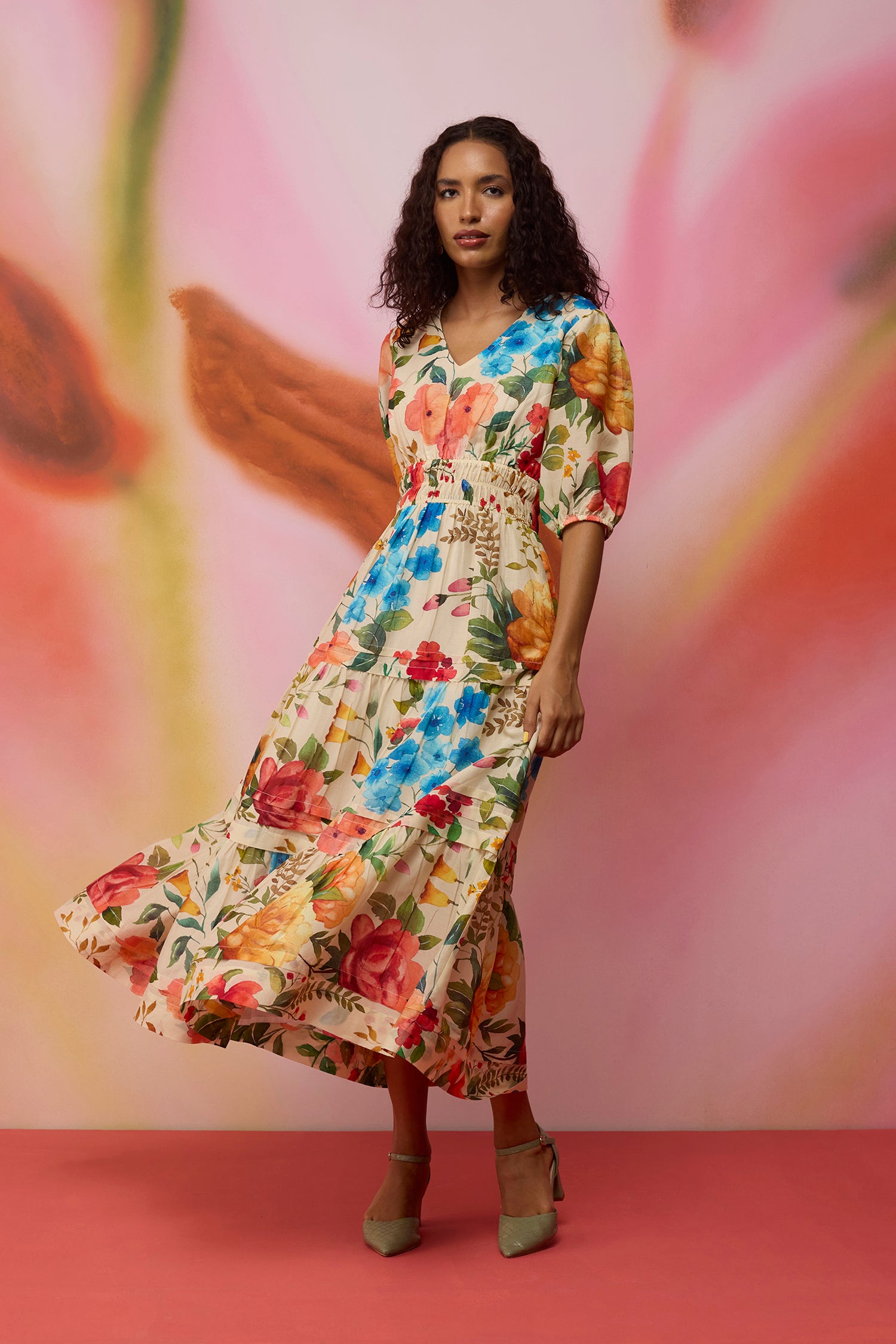 Wildflower Maxi Dress m