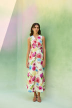 Californian Poppies Wrap Dress