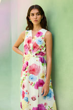 Californian Poppies Wrap Dress