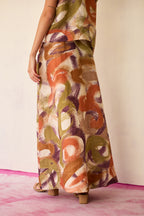 Geometric Brushstroke Co-ord Set