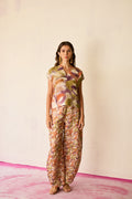 Brushstroke Linen Co-ord Set