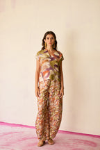 Brushstroke Linen Co-ord Set