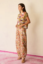 Brushstroke Linen Co-ord Set