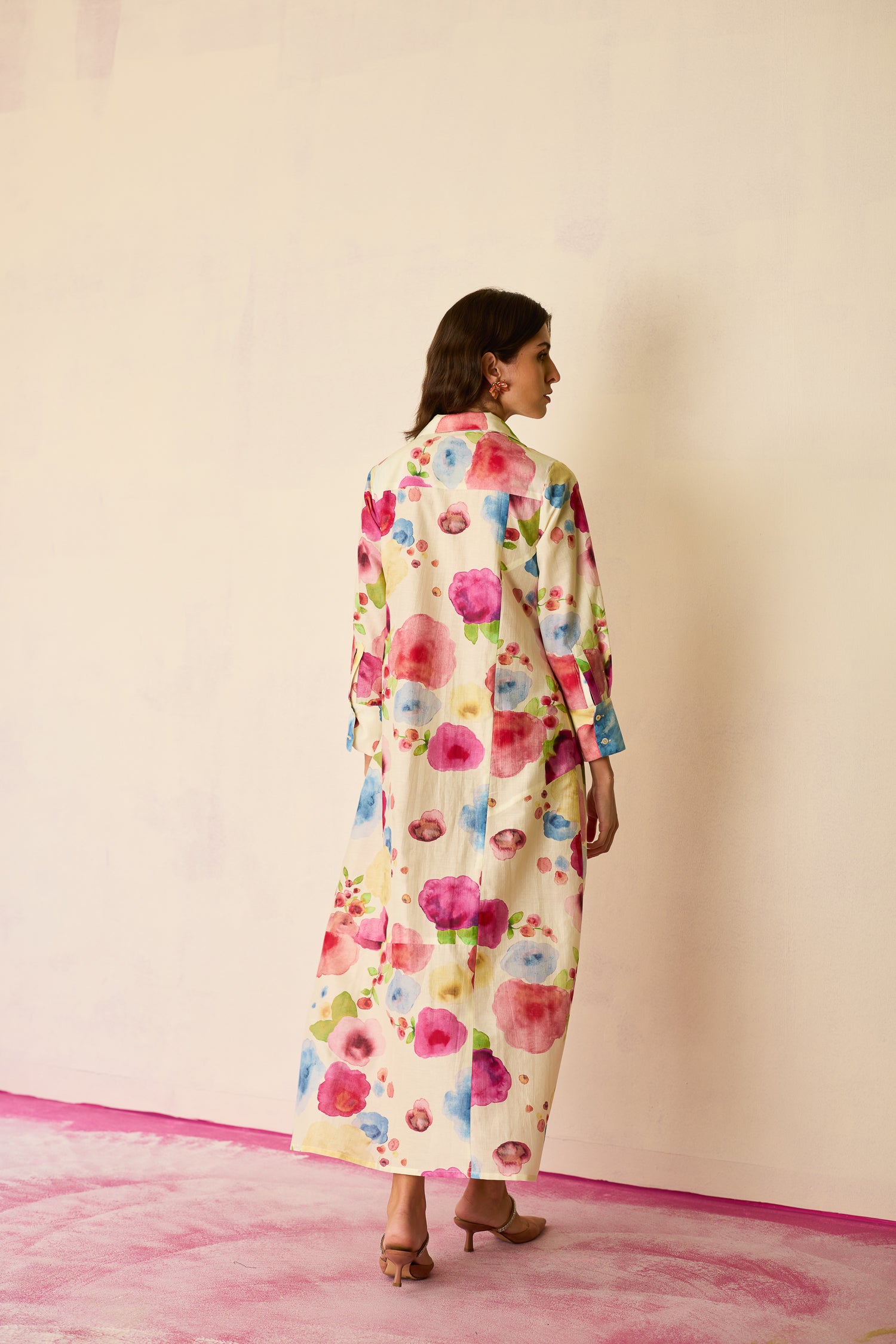 Californian Poppies Shirt Dress