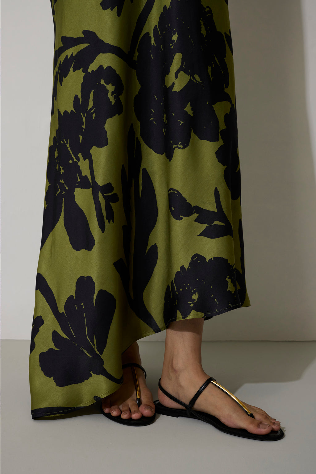 Marigold Two-Tone Dress - Charcoal