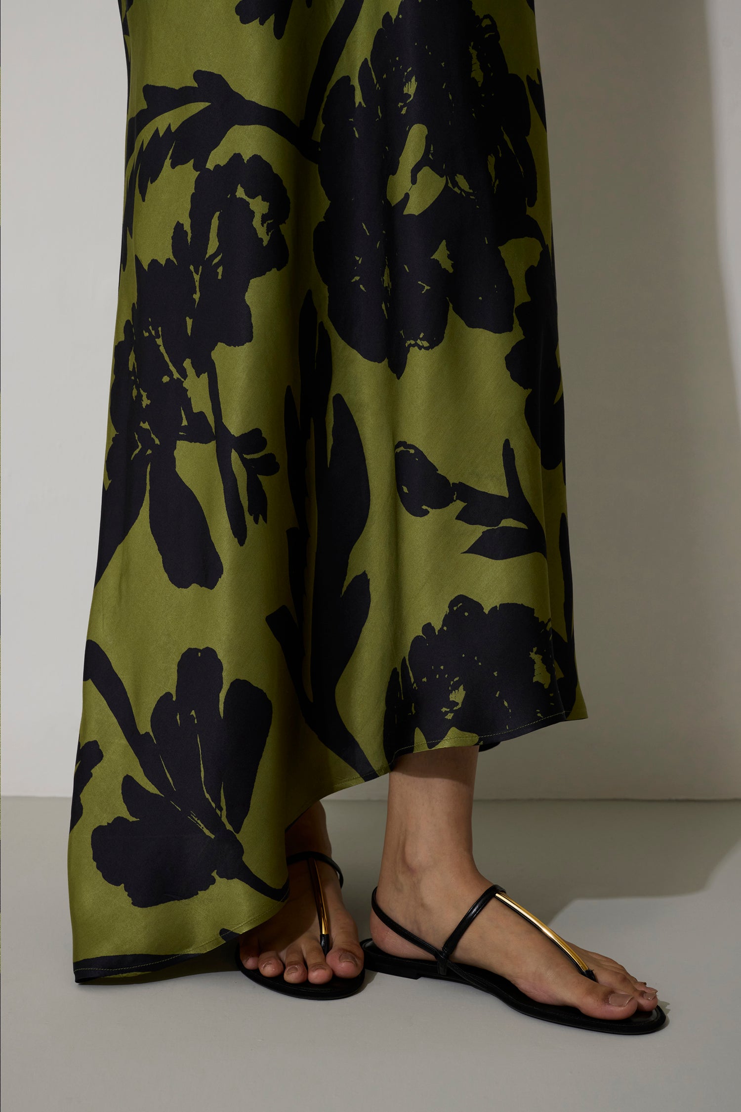 Marigold Two-Tone Dress - Charcoal