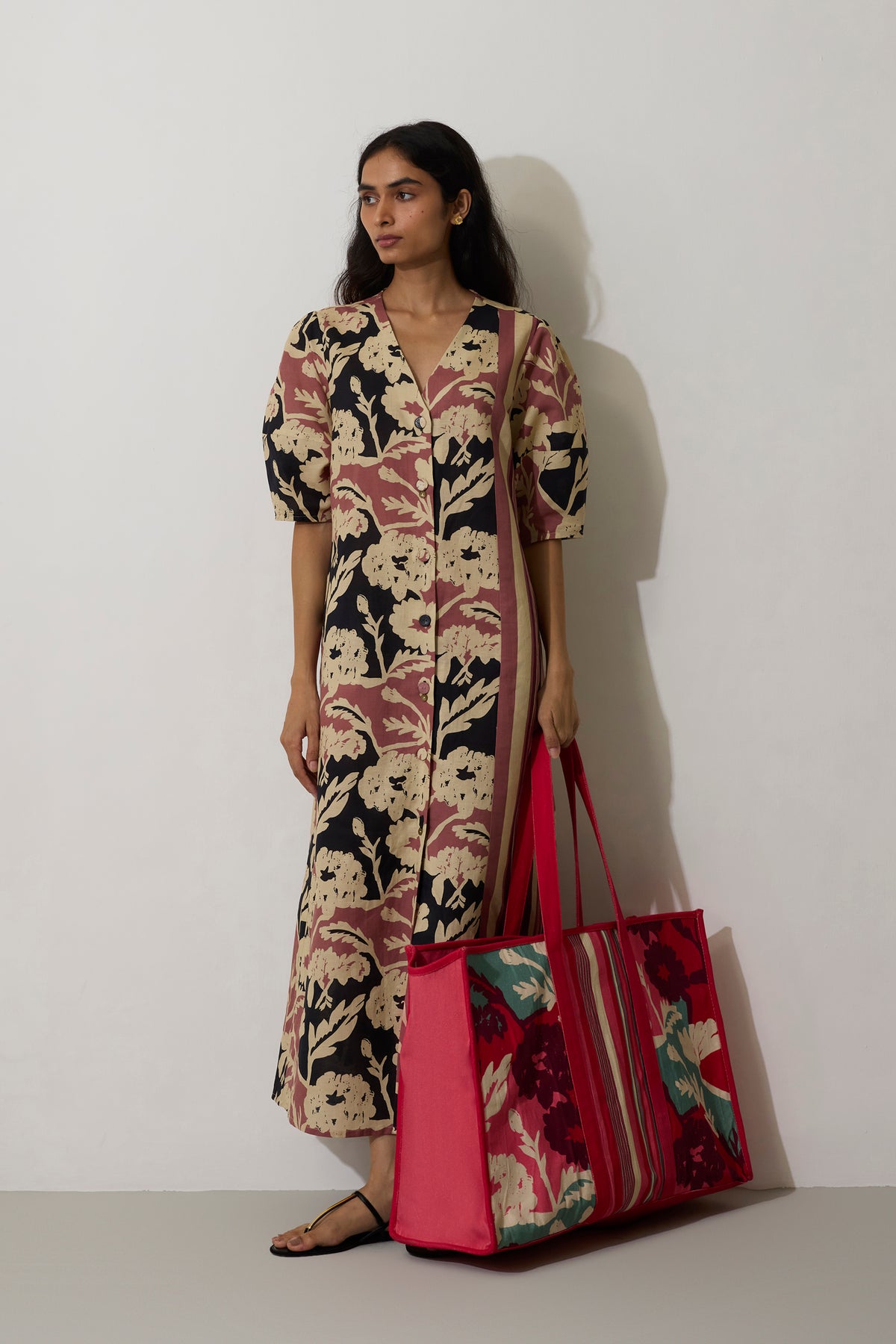 Marigold Stripe Tote