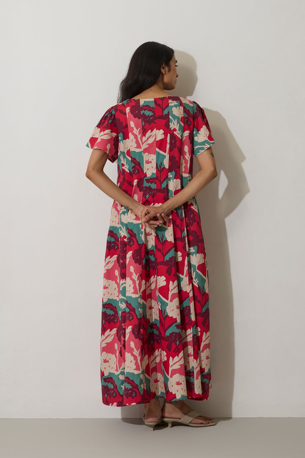 Marigold Panelled Drift Dress