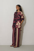 Stripe Marigold Set - Purple