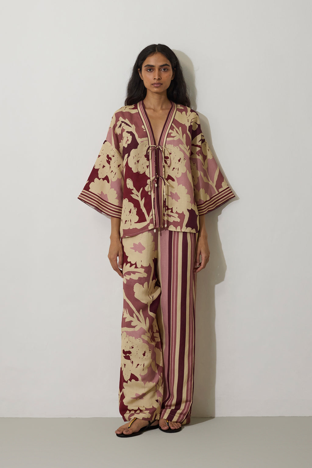 Tie-knot Marigold Set - Pink
