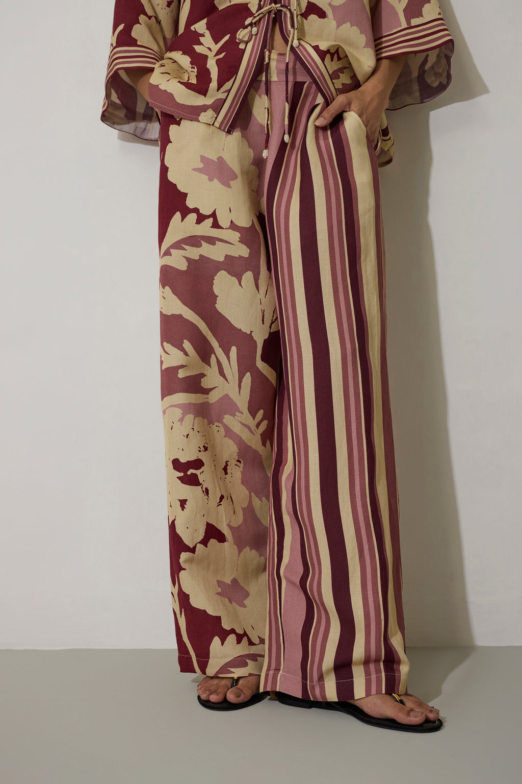 Tie-knot Marigold Set - Pink