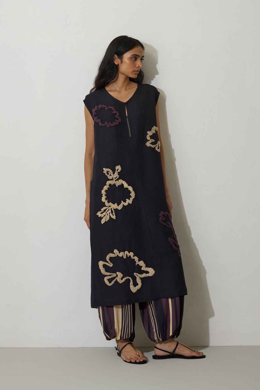 French Knot Marigold Tunic