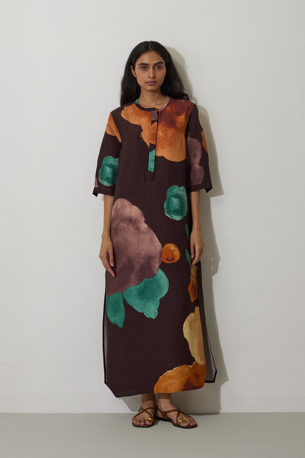 Poppies Timeless Maxi Dress - Cocoa