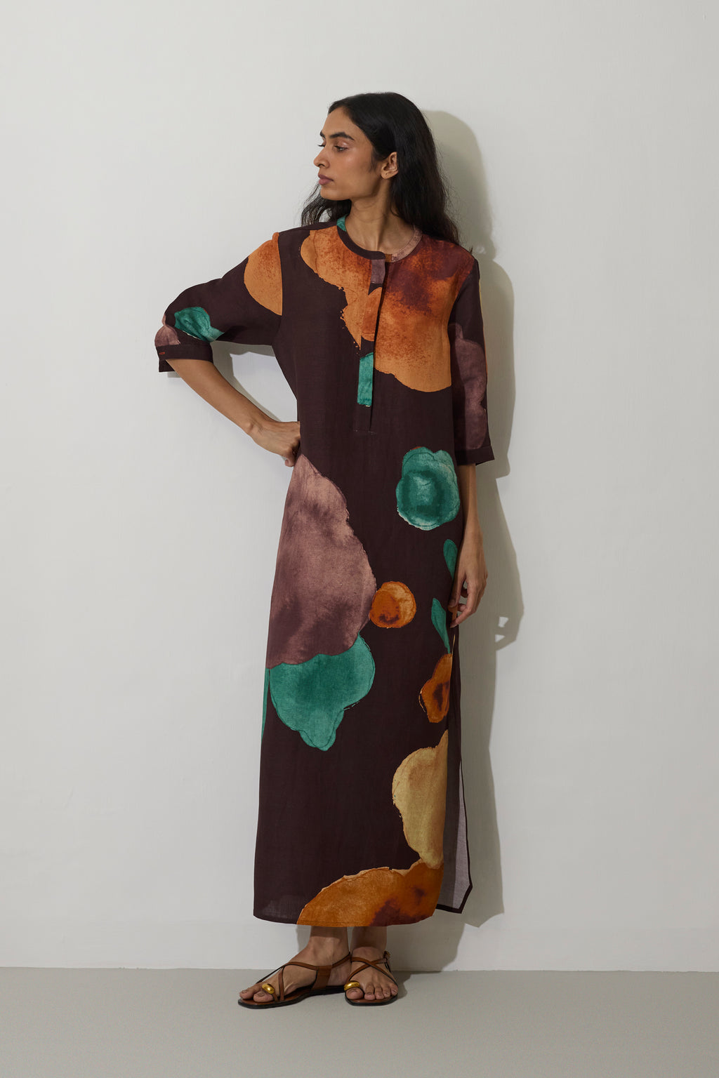 Poppies Timeless Maxi Dress - Cocoa