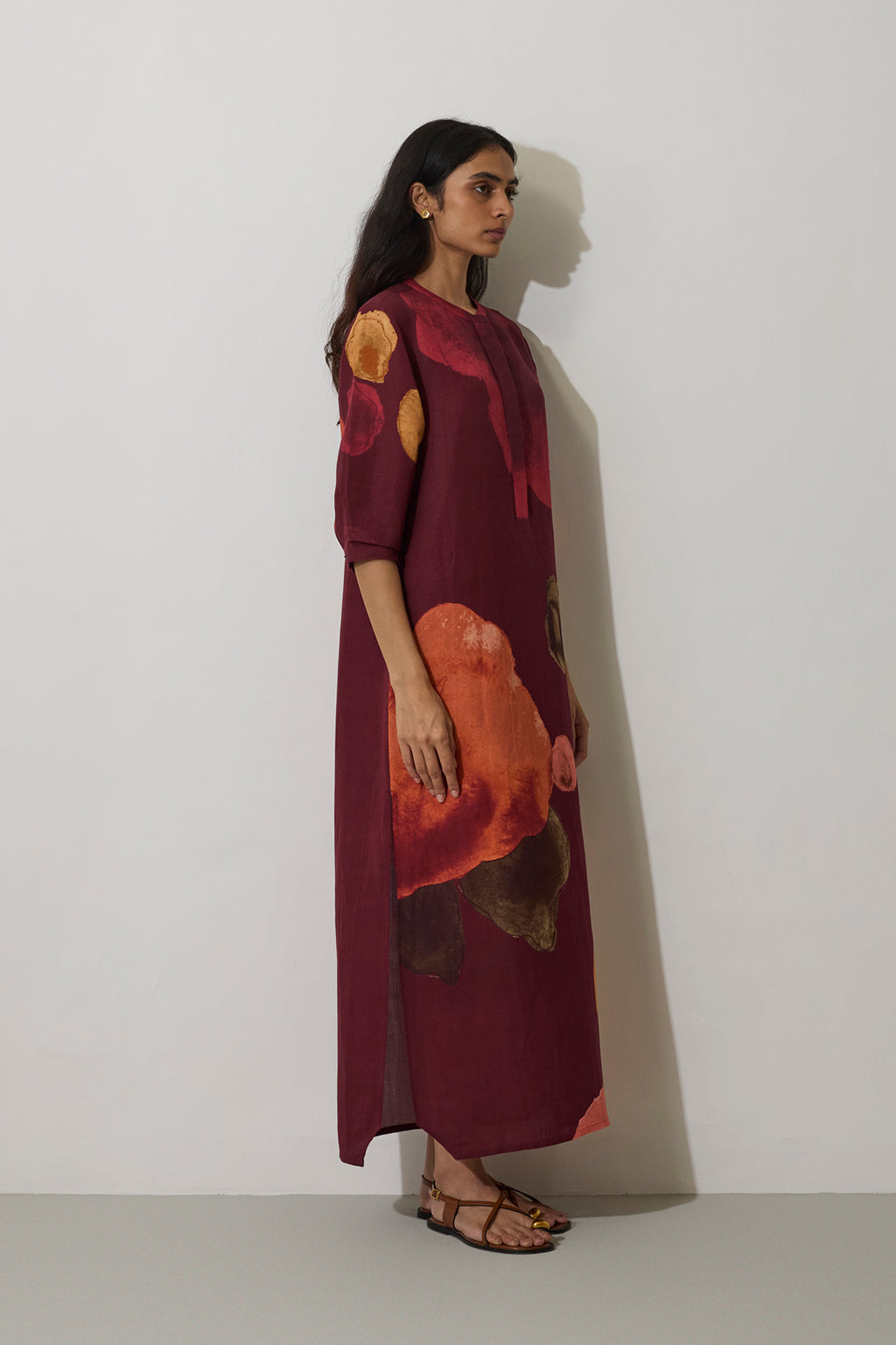 Poppies Timeless Maxi Dress - Mulberry