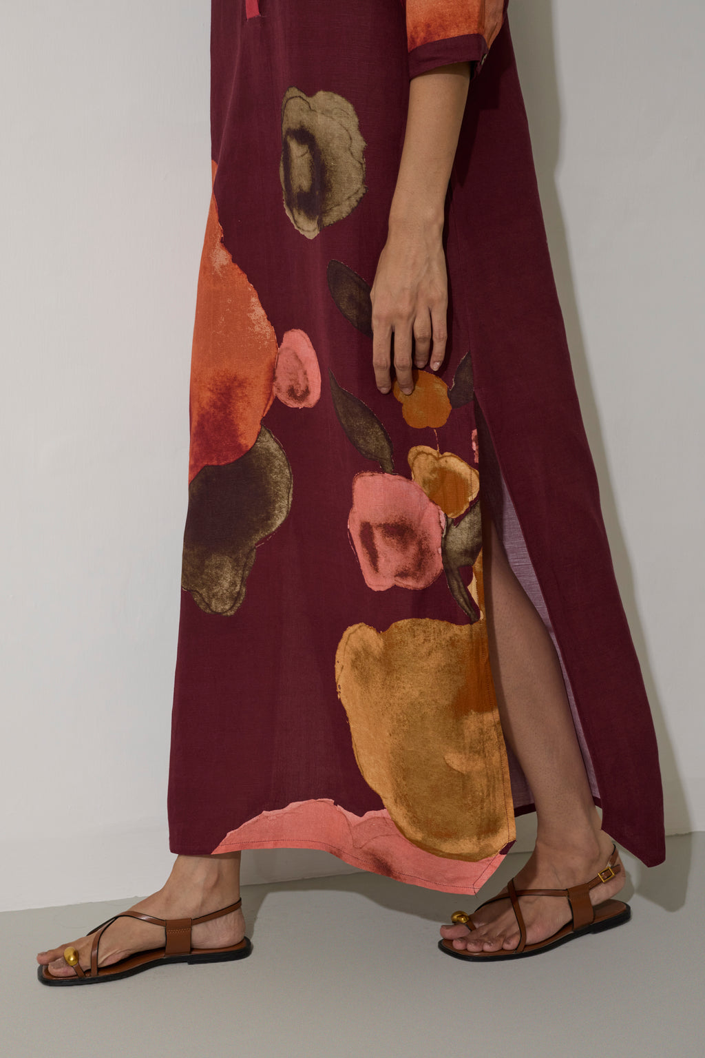 Poppies Timeless Maxi Dress - Mulberry