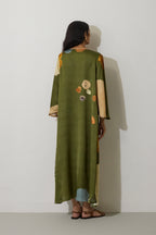 Poppies Kaftan Dress - Olive