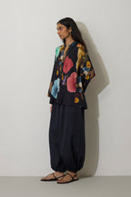 Poppies Pintuck Top - Night
