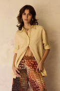 Relaxed-Fit Classic Collar Shirt