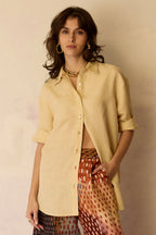 Relaxed-Fit Classic Collar Shirt
