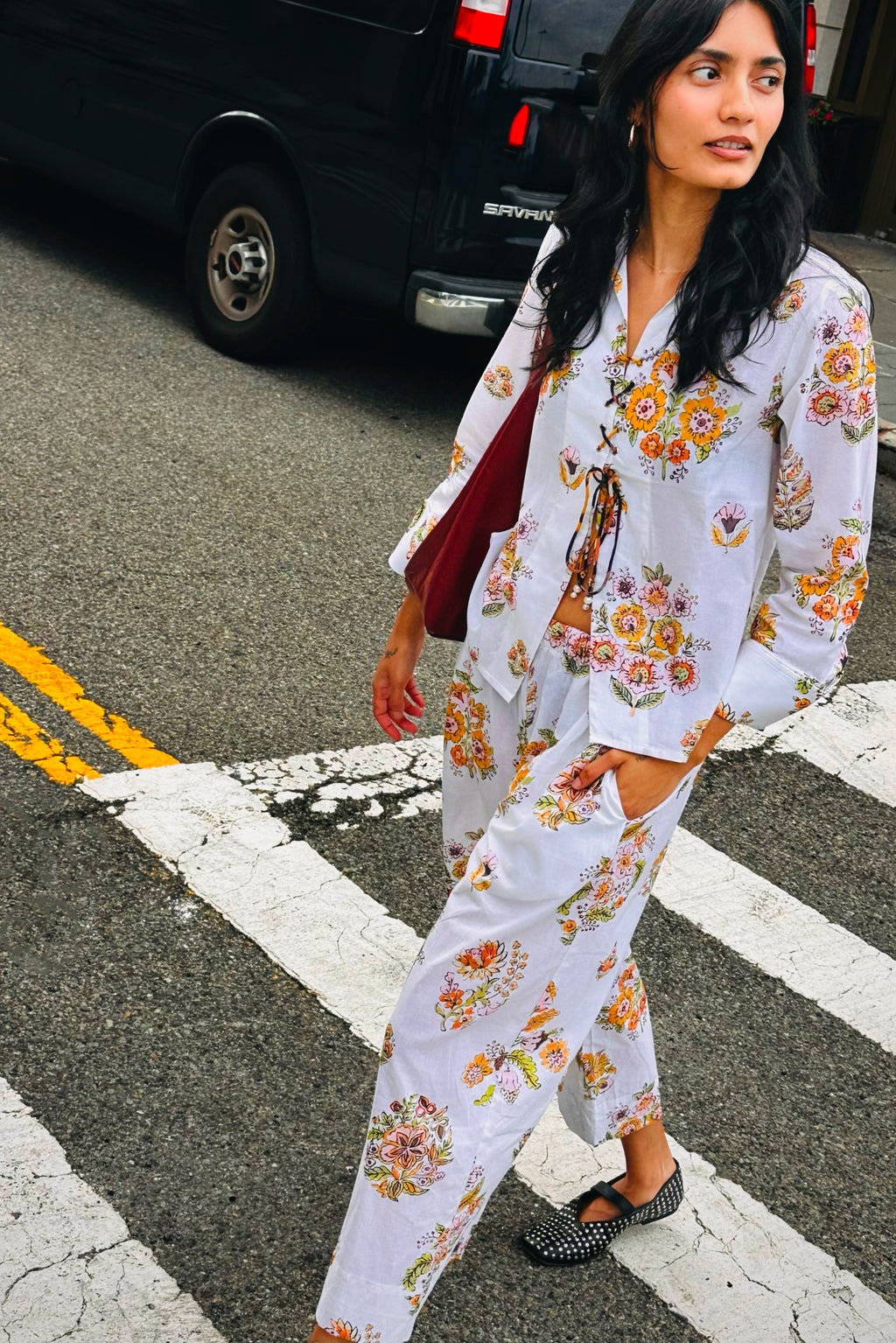 Off-White Botanical Bliss Co-Ord Set