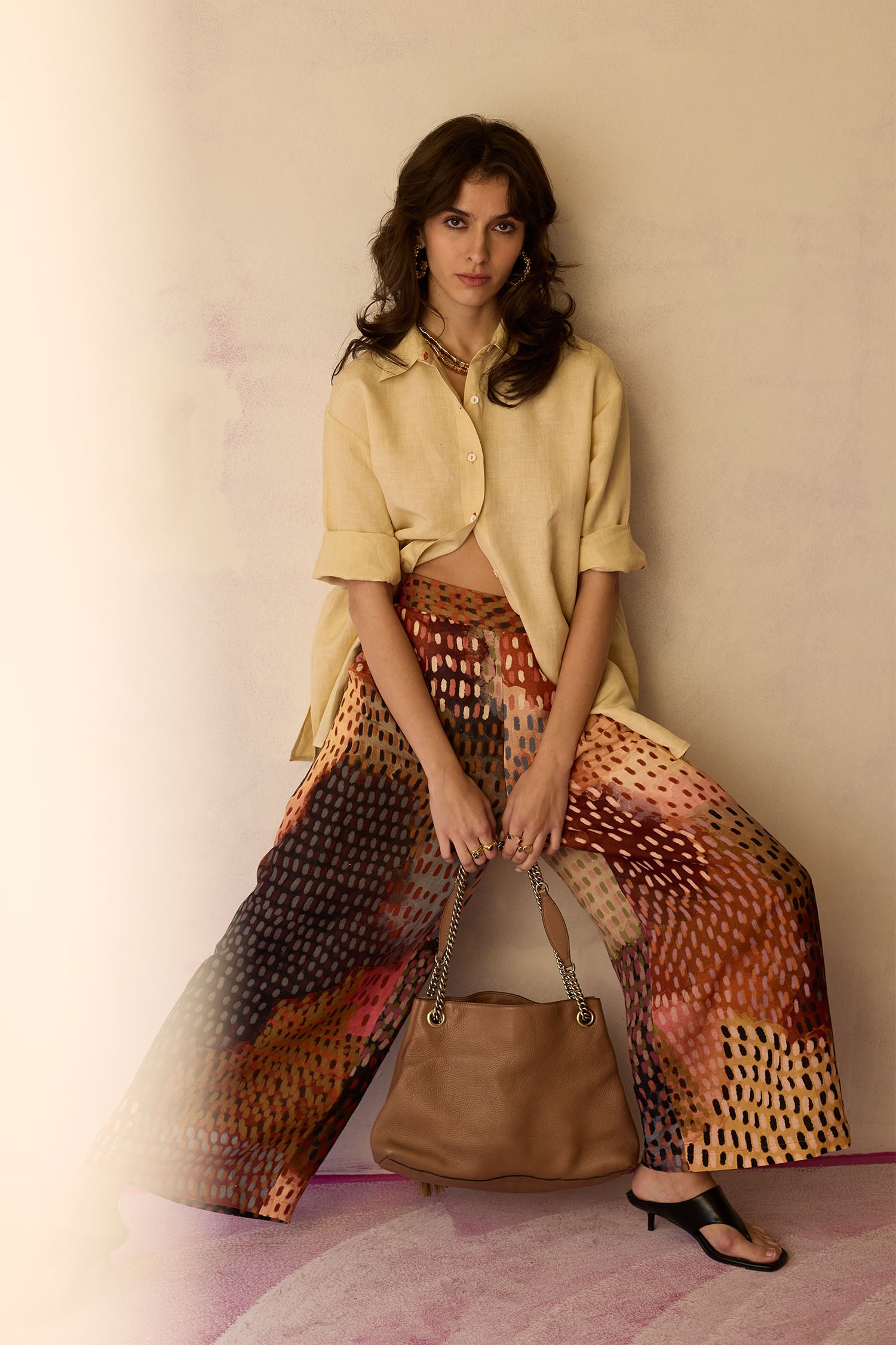 Relaxed-Fit Classic Collar Shirt