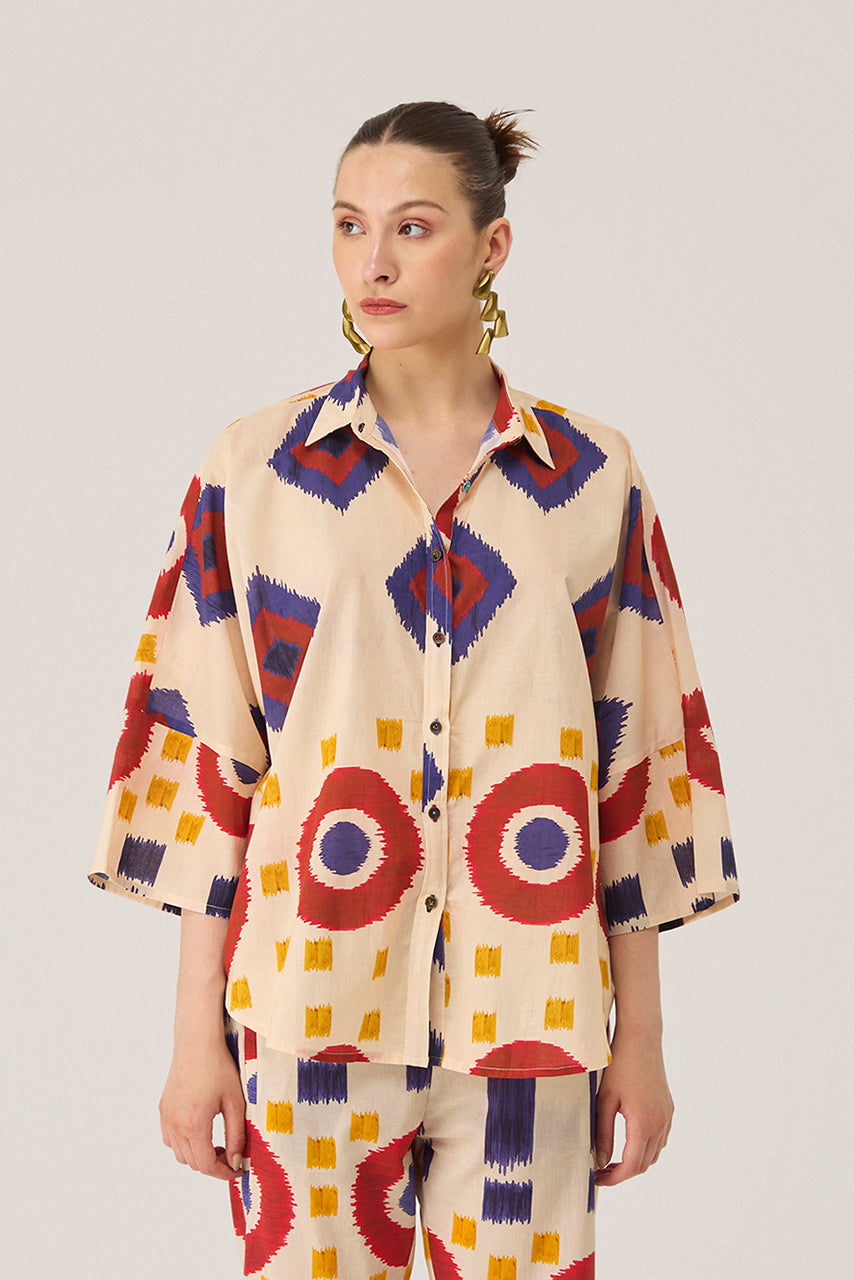 Boho Ikat Shirt